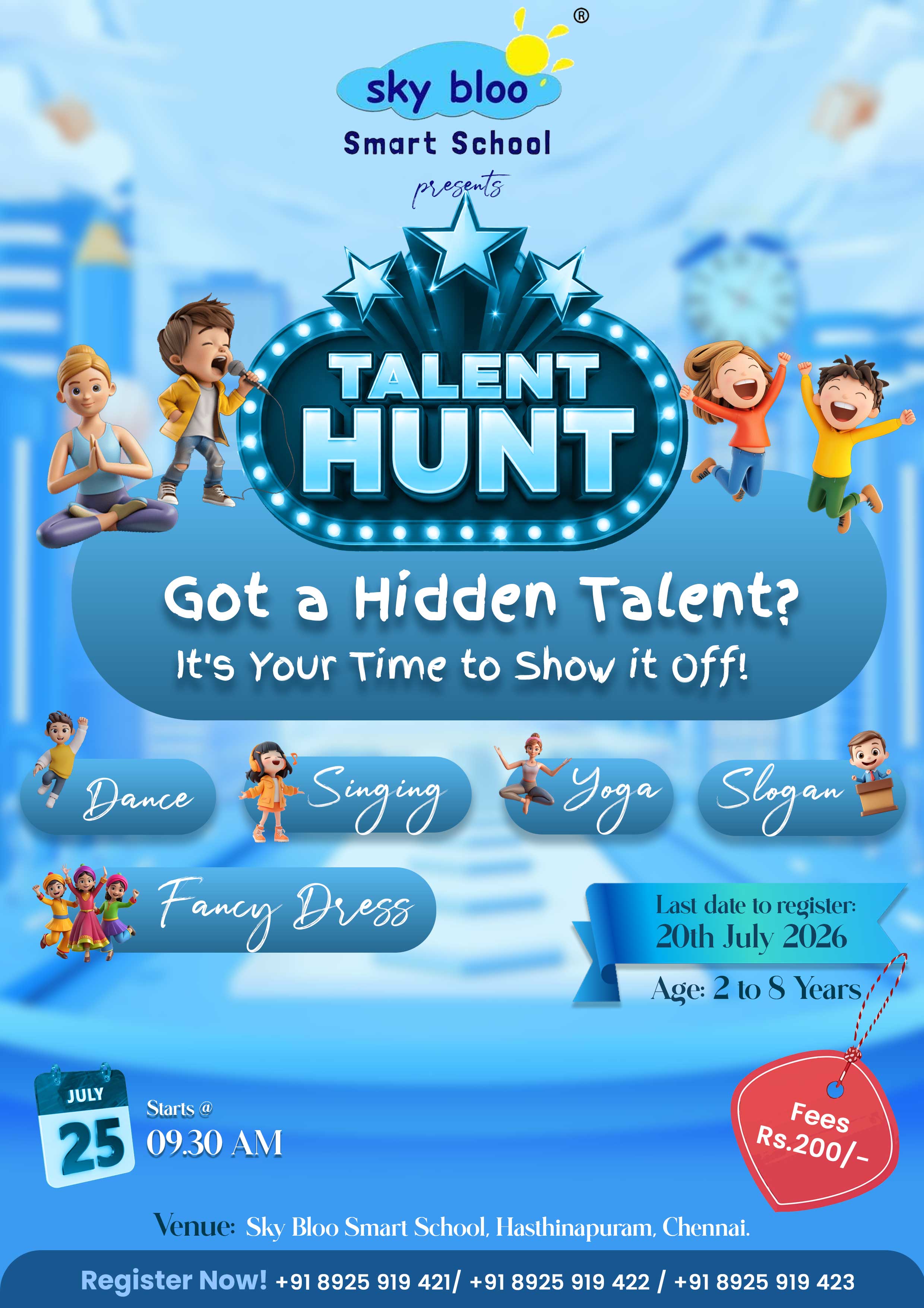 Skybloo Talent Hunt